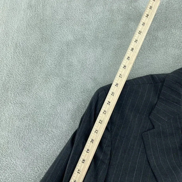 Polo University Club by Ralph Lauren Wool Blazaer mens 43R Charcoal 0566 - Picture 4 of 10